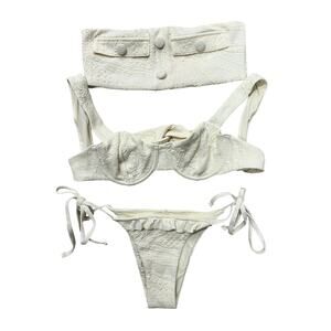 Devon Windsor x Alexis Bikini 2 tops and bottom